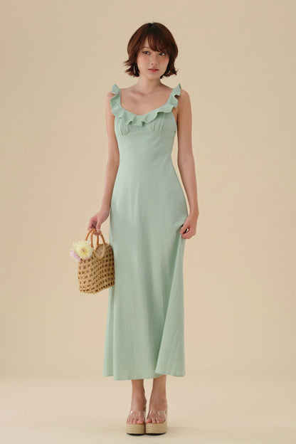 Joan dress in Mint