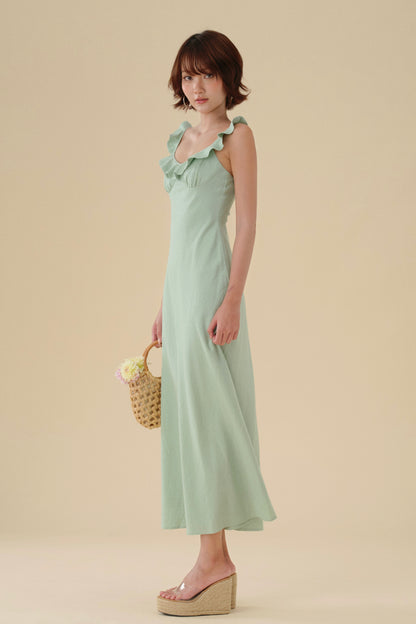 Joan dress in Mint