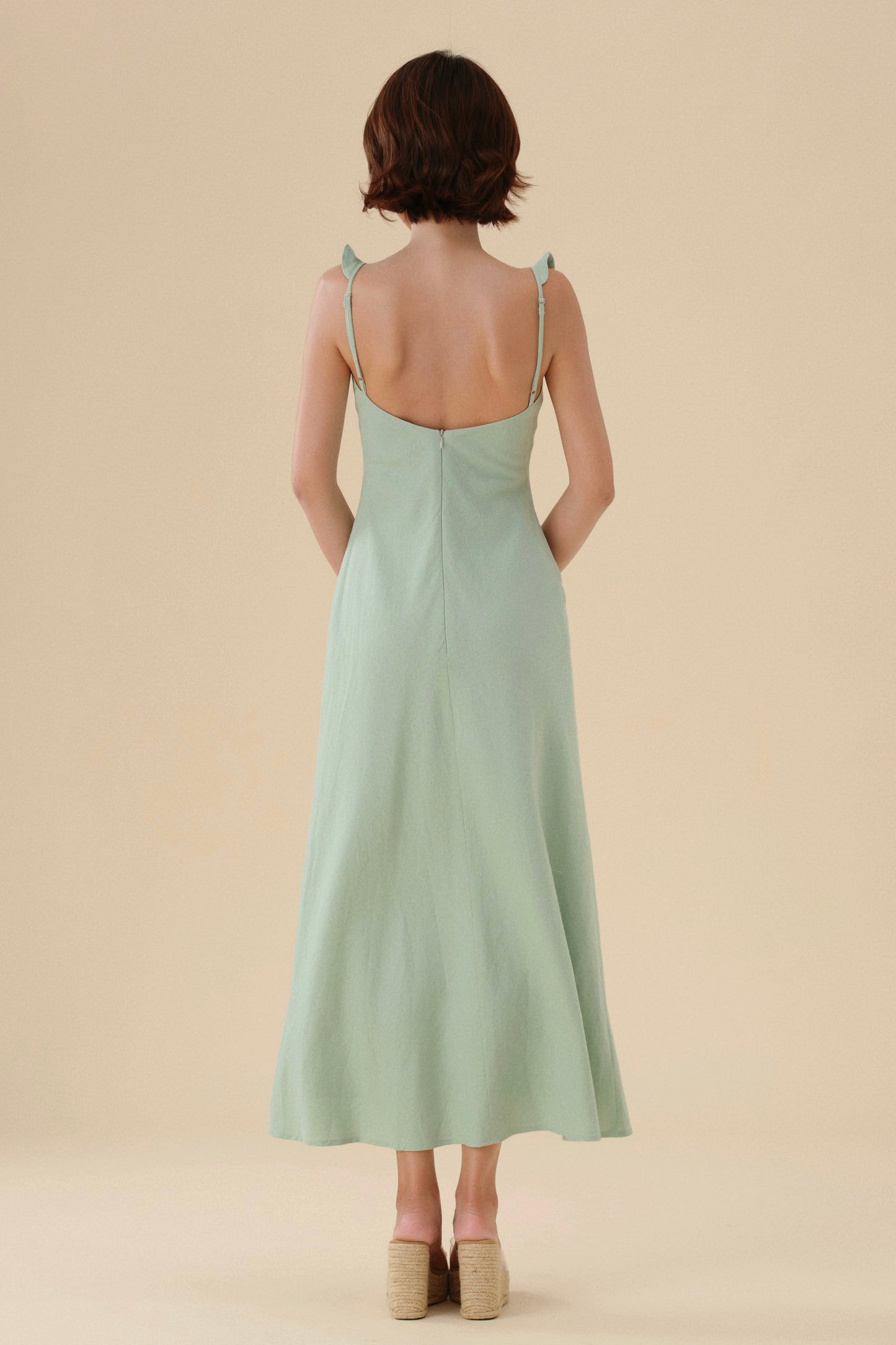 Joan dress in Mint