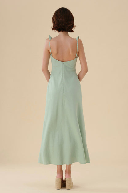 Joan dress in Mint
