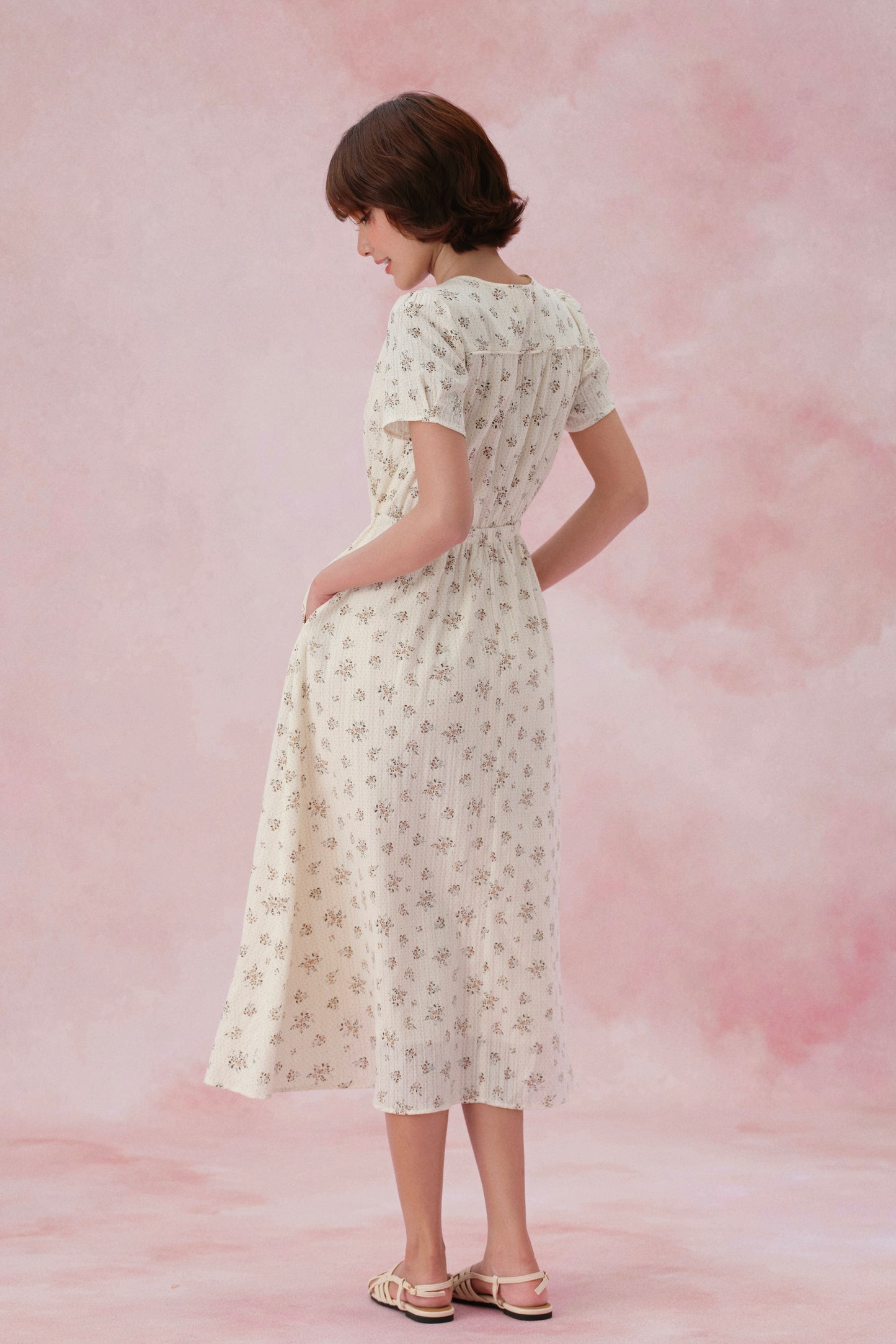 Vanilla dress in Countryside Calico