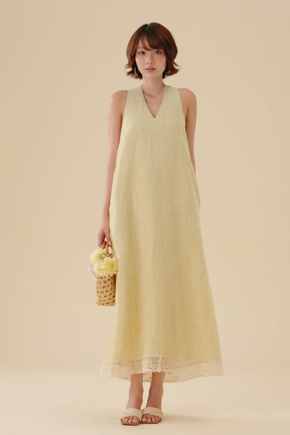 Cynthia dress in Honey