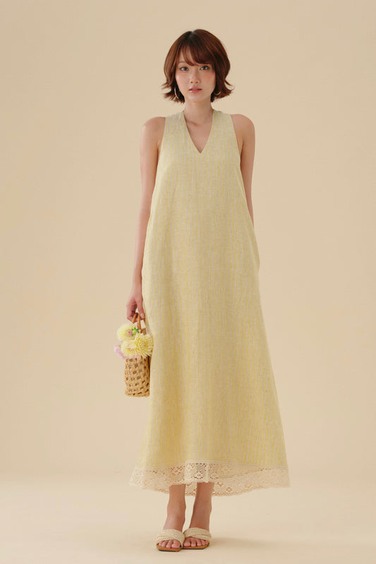 Cynthia dress in Honey