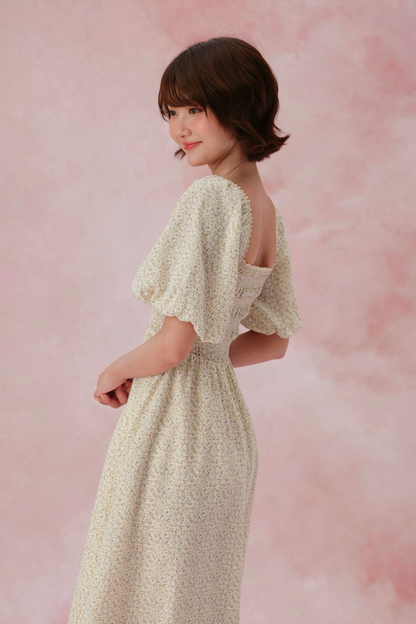 Morgan dress in Marigold