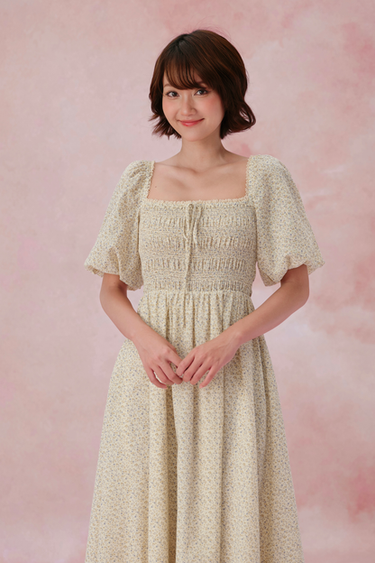 Morgan dress in Marigold
