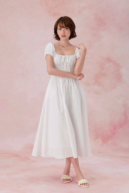 Đầm Lucy Cotton Trắng