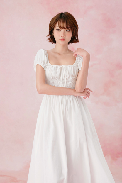 Đầm Lucy Cotton Trắng