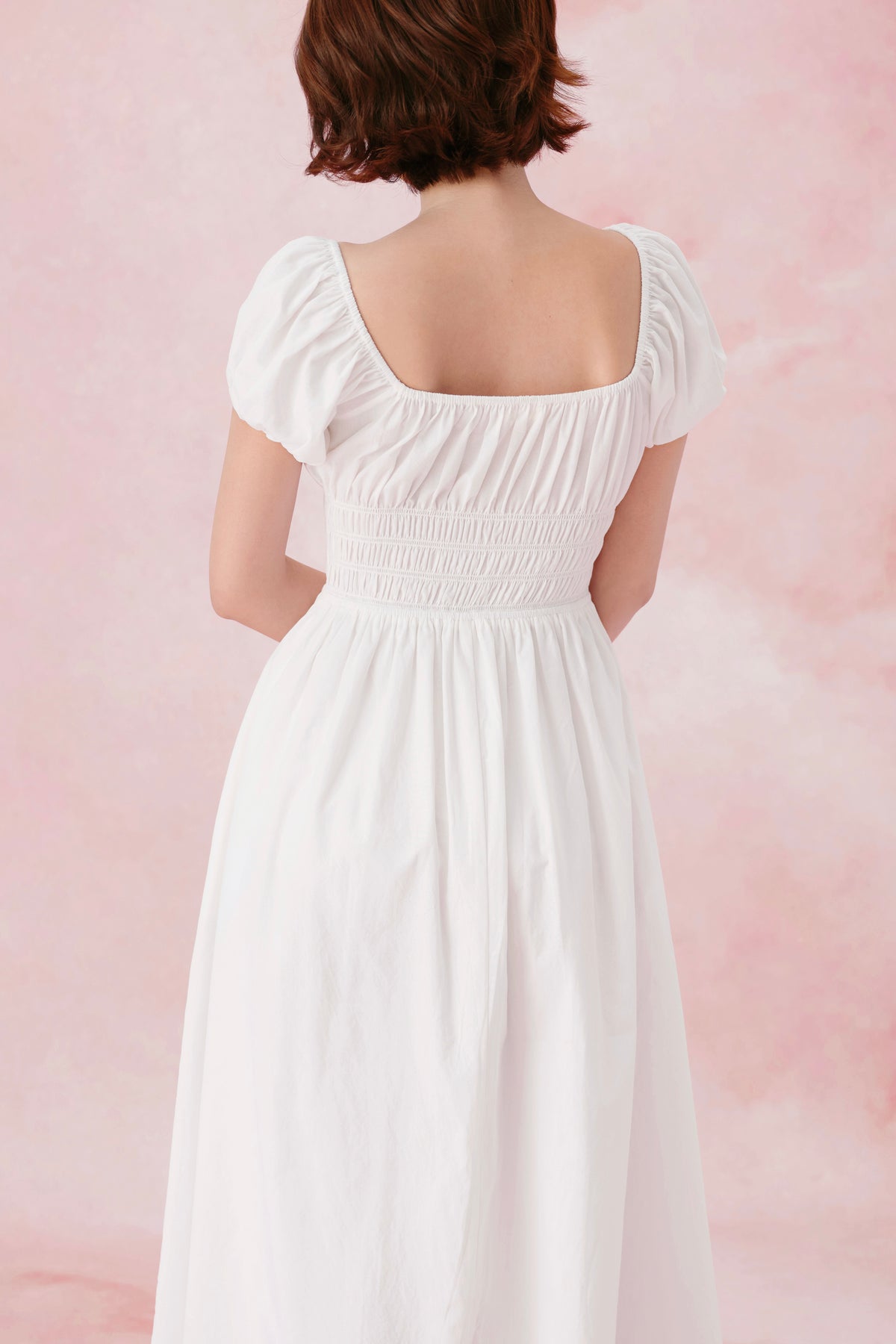 Đầm Lucy Cotton Trắng