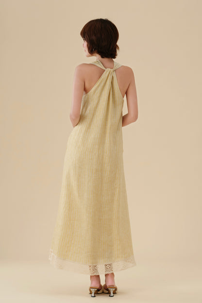 Cynthia dress in Honey