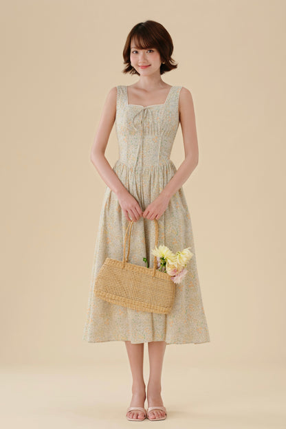 Dahlia dress in Wildflower Fields