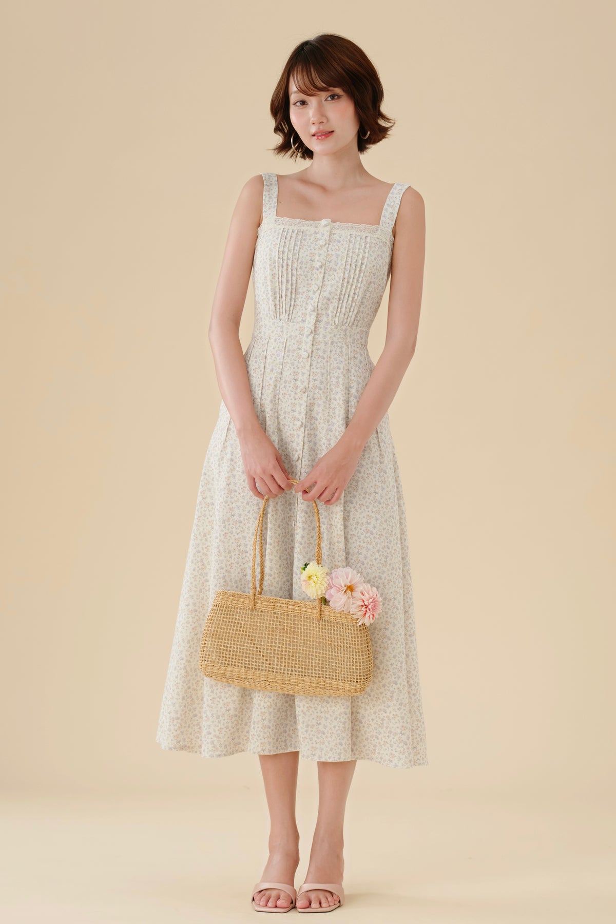 Erika dress in Lavender Meadow