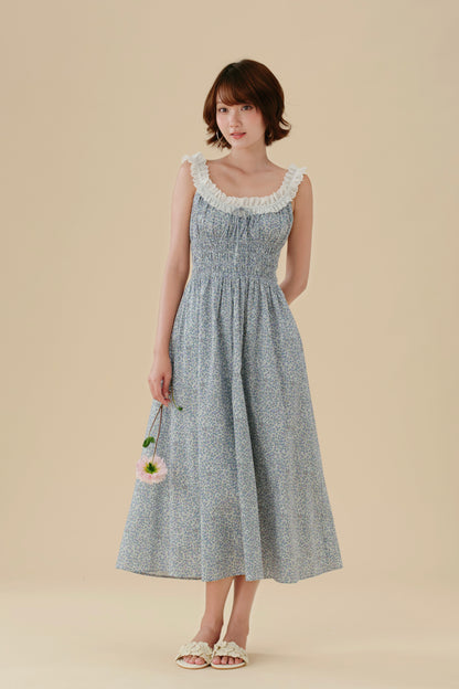 Đầm Laurie - Delft Blue