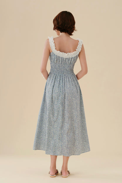 Đầm Laurie - Delft Blue