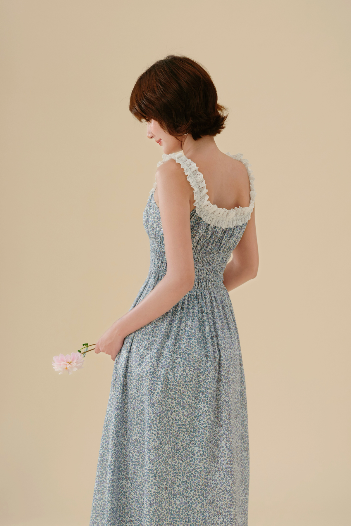 Đầm Laurie - Delft Blue