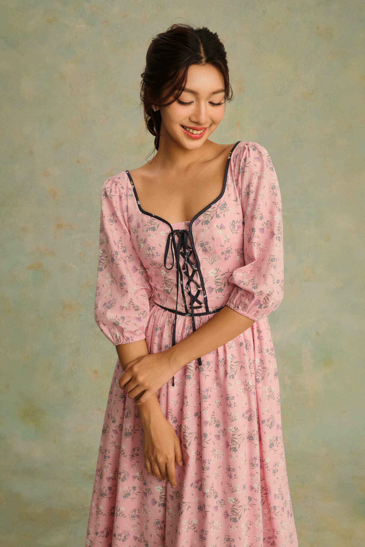 Barbara Sleeved dress