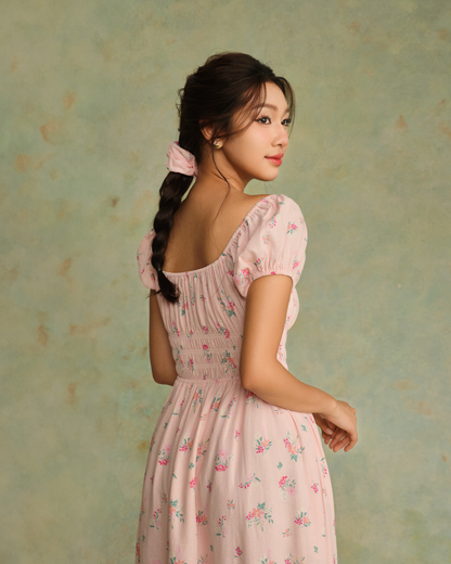 Lucy Pink loral dress