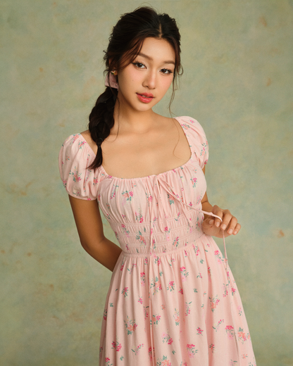 Lucy Pink loral dress