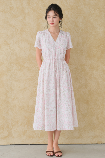 Vanilla dress in Pink Ditsy