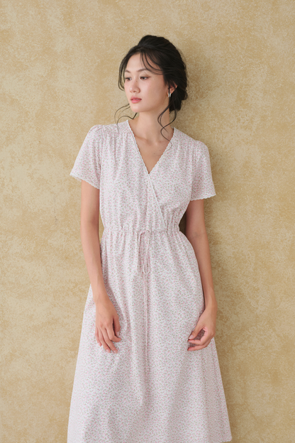 Vanilla dress in Pink Ditsy