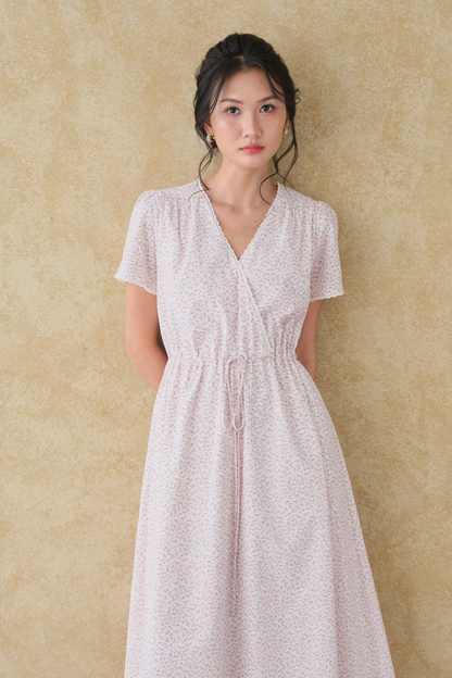 Vanilla dress in Pink Ditsy