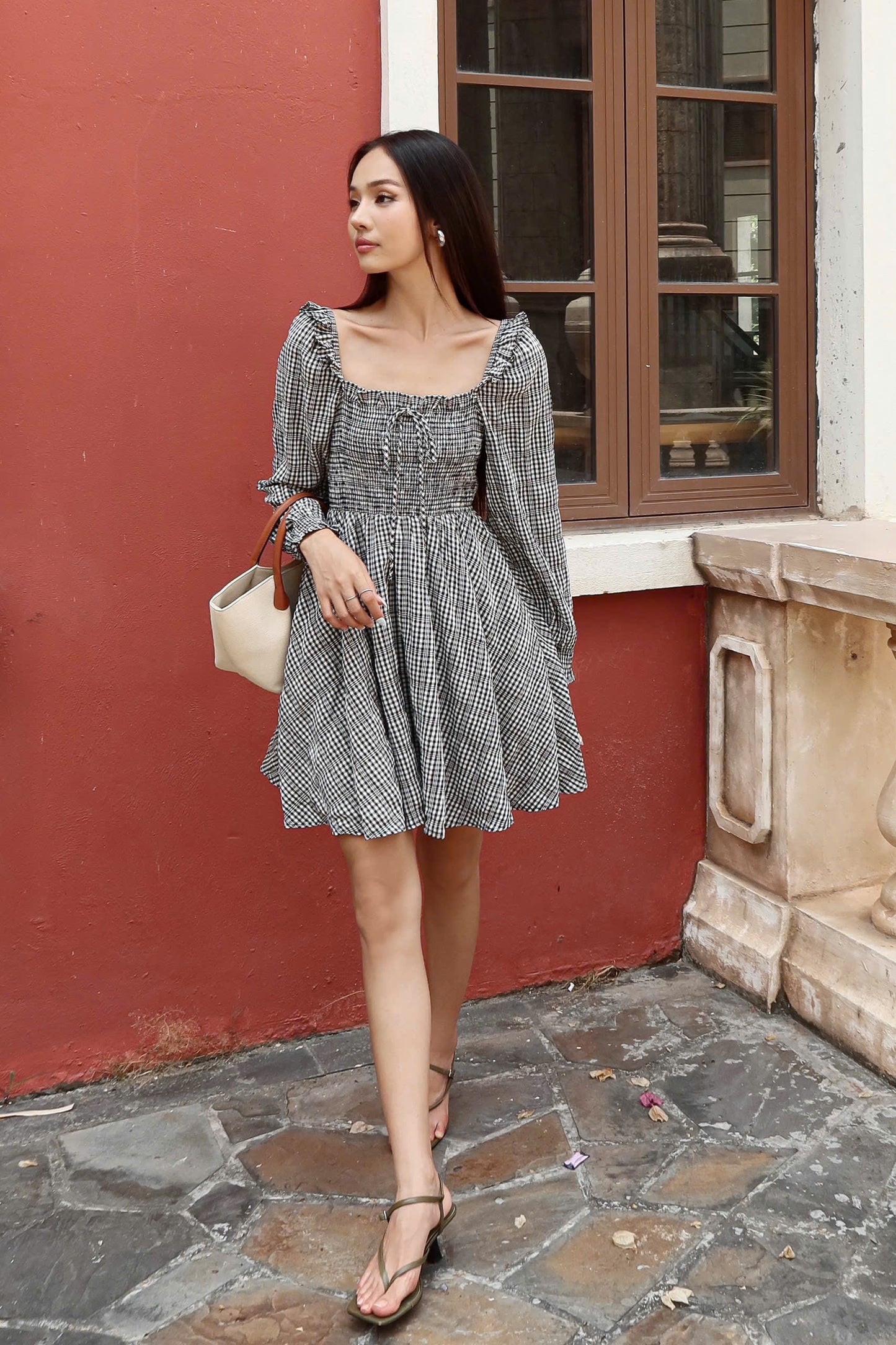 Jennie plaid dress