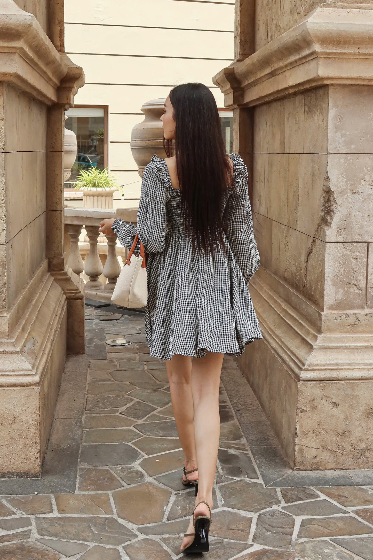 Jennie plaid dress